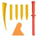 vidaXL Set reparații deformări fără vopsea, 80 piese, oțel inoxidabil