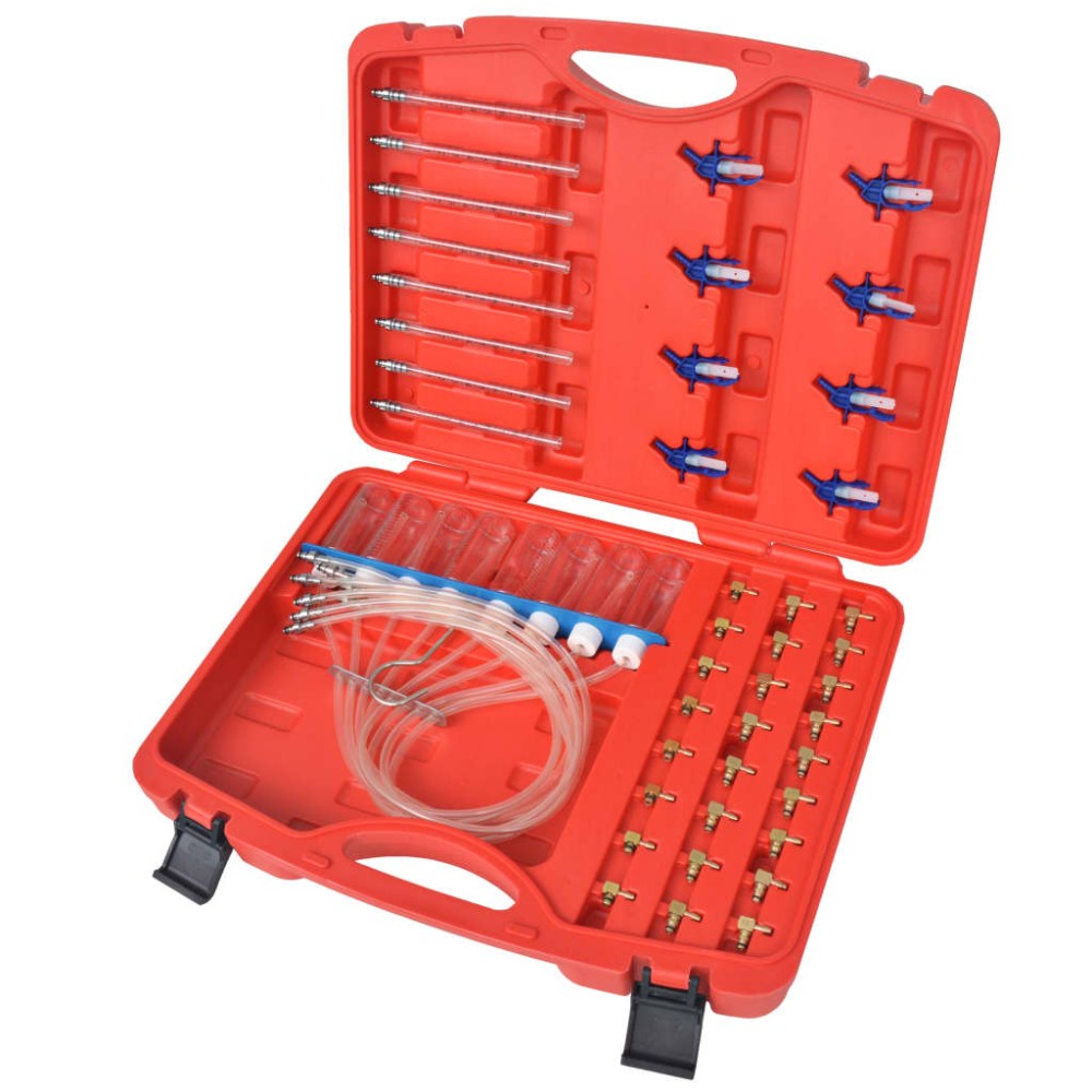 vidaXL Set debitmetru cu adaptor, motoare Diesel 8 cilindri în linie