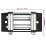 vidaXL Scripete cu 4 căi, oțel, 1600-2000 kg vidaXL Scripete cu 4 căi, oțel, 1600-2000 kg