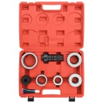 vidaXL Set expandor țevi, 8 piese, oțel nealiat și aluminiu
