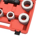 vidaXL Set expandor țevi, 8 piese, oțel nealiat și aluminiu
