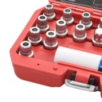 vidaXL Set de chei blocare jante, 21 piese, pentru BMW