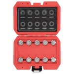 vidaXL Set chei pentru piuliță antifurt pentru VW, 10 piese