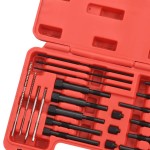 vidaXL Set pentru extragere bujii incandescente, 22 piese, 8 și 10 mm