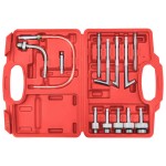 vidaXL Pompă lichid transmisie manuală și auto, trusă de scule 7,5 L