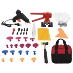 vidaXL Set reparații îndoituri caroserie fără vopsea, 45 de piese vidaXL Set reparații îndoituri caroserie fără vopsea, 45 de piese