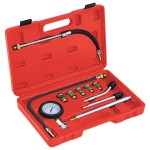 vidaXL Set tester compresie pentru motor pe benzină, 12 piese vidaXL Set tester compresie pentru motor pe benzină, 12 piese