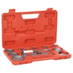 vidaXL Trusă de scule pentru calibrare disc de frână, 12 piese vidaXL Trusă de scule pentru calibrare disc de frână, 12 piese