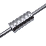 vidaXL Ciocan culisant cu cârlig, 63 cm, oțel carbon