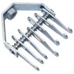 vidaXL Ciocan culisant cu gheare multiple, 65 cm, oțel carbon vidaXL Ciocan culisant cu gheare multiple, 65 cm, oțel carbon