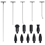 vidaXL Set reparații deformări fără vopsea, 5 piese, oțel inoxidabil vidaXL Set reparații deformări fără vopsea, 5 piese, oțel inoxidabil
