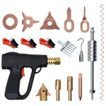 vidaXL Set de sudură reparații deformări auto fără vopsire, 67 piese vidaXL Set de sudură reparații deformări auto fără vopsire, 67 piese