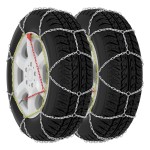 vidaXL Lanțuri antiderapante zăpadă auto, 2 buc., SUV 4x4, 16 mm, 450 vidaXL Lanțuri antiderapante zăpadă auto, 2 buc., SUV 4x4, 16 mm, 450