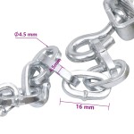 vidaXL Lanțuri antiderapante zăpadă auto, 2 buc., SUV 4x4, 16 mm, 450 vidaXL Lanțuri antiderapante zăpadă auto, 2 buc., SUV 4x4, 16 mm, 450
