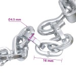 vidaXL Lanțuri antiderapante zăpadă auto, 2 buc., SUV 4x4, 16 mm, 460 vidaXL Lanțuri antiderapante zăpadă auto, 2 buc., SUV 4x4, 16 mm, 460