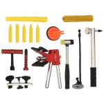 vidaXL Set unelte reparații deformări auto fără vopsire, 76 piese