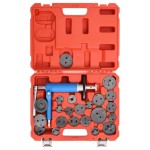vidaXL Set scule etrier universal piston frână cu aer, 23 piese