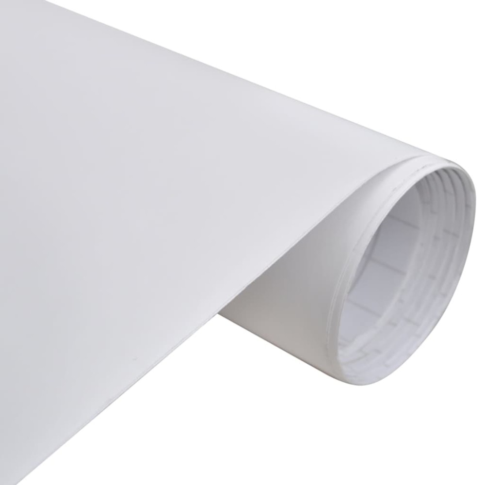 vidaXL Folie auto, alb mat, 100x150 cm