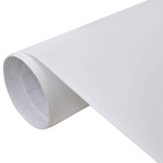 vidaXL Folii auto, 2 buc., alb mat, 100x150 cm + 50x150 cm vidaXL Folii auto, 2 buc., alb mat, 100x150 cm + 50x150 cm