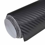 vidaXL Folii auto 3D, 2 buc., negru, 100x150 cm + 50x150 cm vidaXL Folii auto 3D, 2 buc., negru, 100x150 cm + 50x150 cm