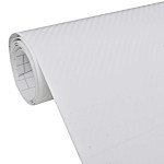vidaXL Folie auto 3D, alb, 100x150 cm vidaXL Folie auto 3D, alb, 100x150 cm