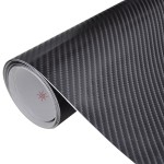 vidaXL Folii auto 4D, 2 buc., negru, 100x150 cm + 50x150 cm vidaXL Folii auto 4D, 2 buc., negru, 100x150 cm + 50x150 cm