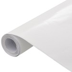 vidaXL Folii auto 4D, 2 buc., alb, 100x150 cm + 50x150 cm vidaXL Folii auto 4D, 2 buc., alb, 100x150 cm + 50x150 cm