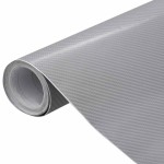 vidaXL Folie auto 4D, argintiu, 100x150 cm vidaXL Folie auto 4D, argintiu, 100x150 cm