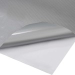 vidaXL Folie auto 4D, argintiu, 100x150 cm vidaXL Folie auto 4D, argintiu, 100x150 cm