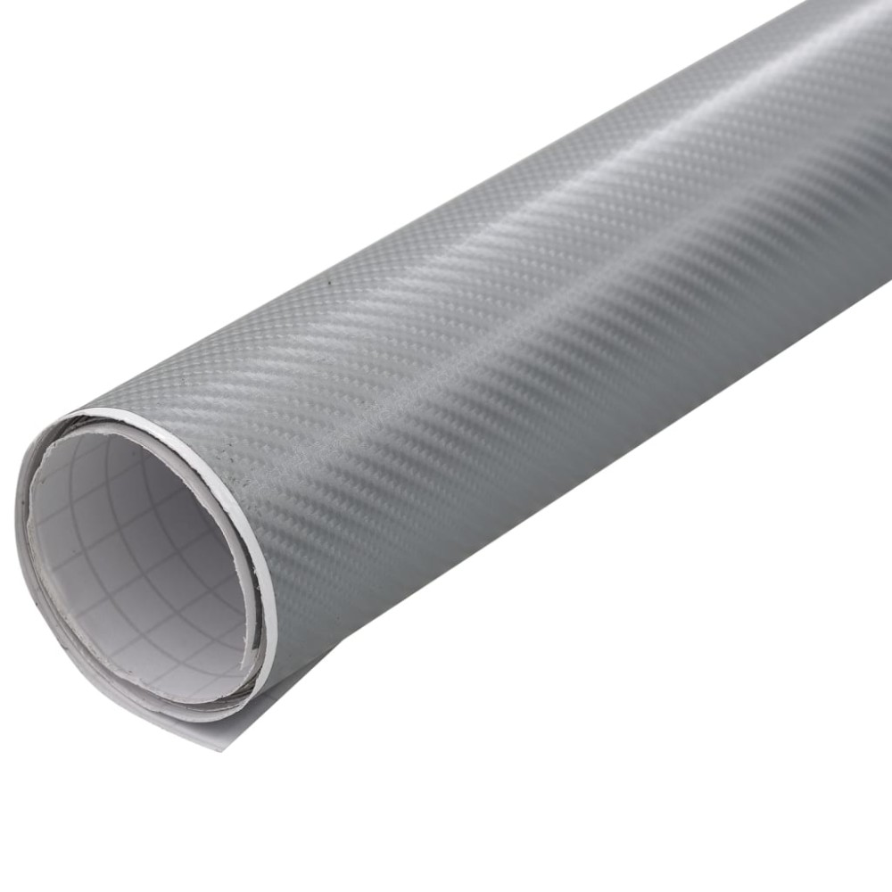 vidaXL Folii auto 4D, 2 buc., argintiu, 100x150 cm