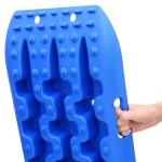 vidaXL Plăci de tracțiune, 2 buc., albastru, 106x30,5x7 cm, nailon vidaXL Plăci de tracțiune, 2 buc., albastru, 106x30,5x7 cm, nailon