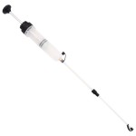 vidaXL Purjor de frână, alb și negru, 0,2 L vidaXL Purjor de frână, alb și negru, 0,2 L