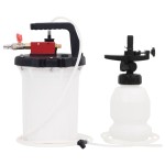 vidaXL Purjor de frână, alb și negru, 3 L vidaXL Purjor de frână, alb și negru, 3 L