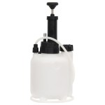 vidaXL Purjor de frână, alb și negru, 3 L vidaXL Purjor de frână, alb și negru, 3 L