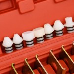 vidaXL Set detector de scurgeri pentru aer condiționat roșu 36x27x9 cm