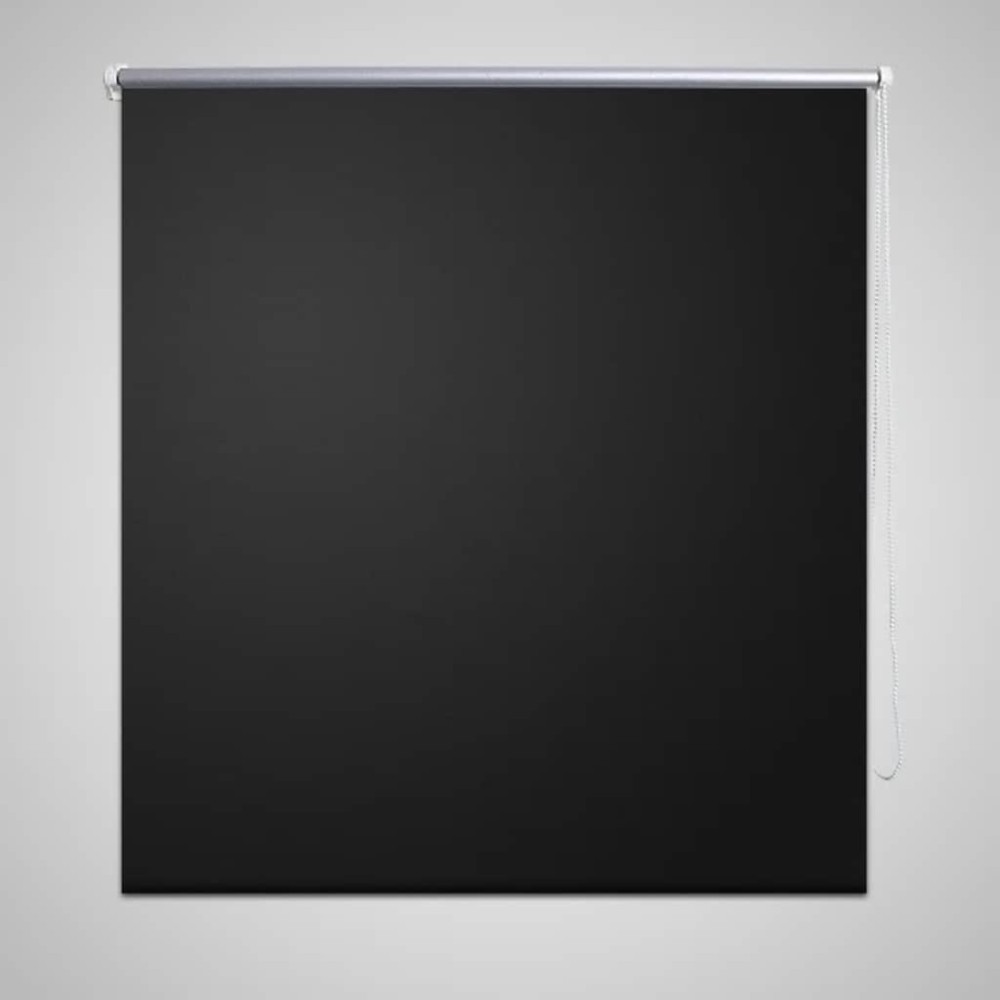 Jaluzea opacă rulabilă, 80 x 230 cm, negru