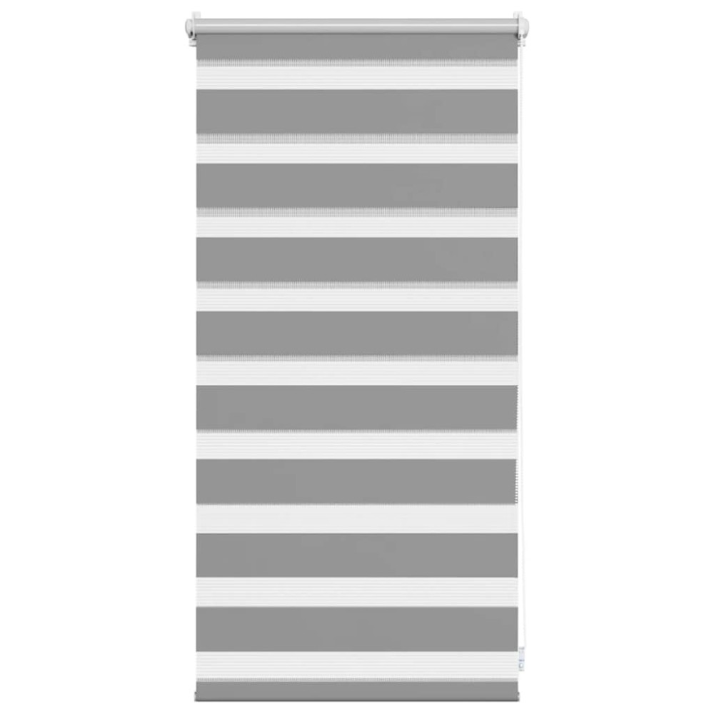 Jaluzea tip zebra, 40 x 100 cm, gri