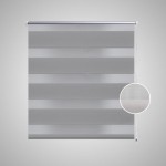 Jaluzea opacă tip zebră, 50 x 100 cm, gri Jaluzea opacă tip zebră, 50 x 100 cm, gri