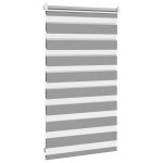 Jaluzea opacă tip zebră, 50 x 100 cm, gri Jaluzea opacă tip zebră, 50 x 100 cm, gri
