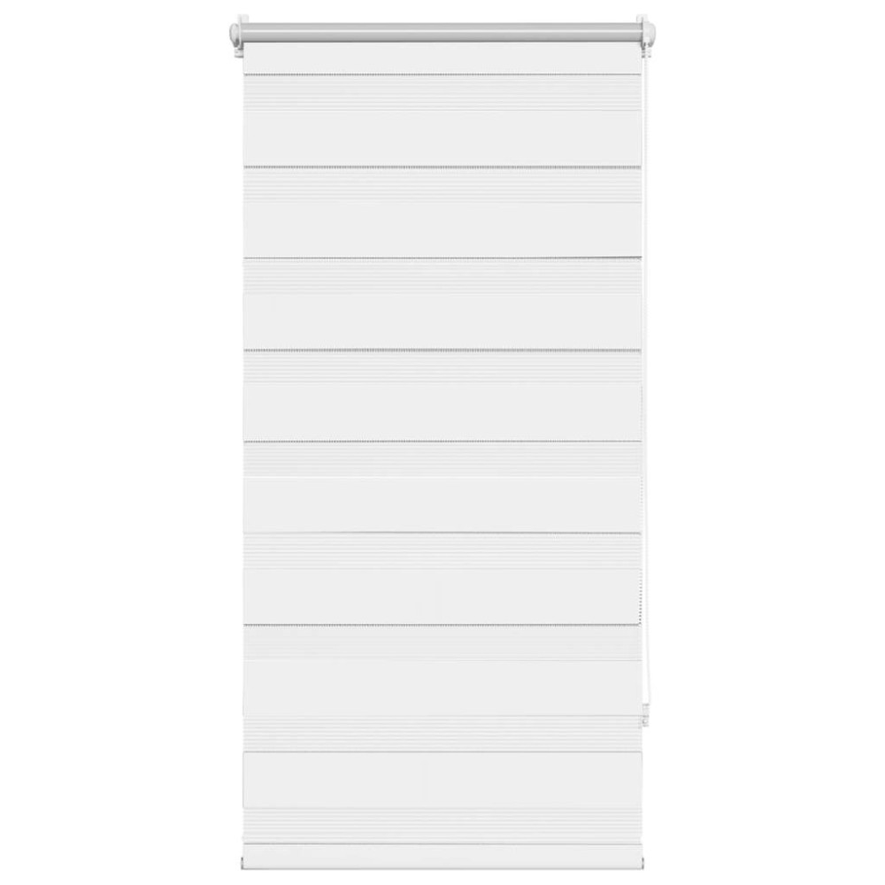 Jaluzea tip zebra, 60 x 120 cm, alb