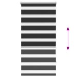 Jaluzea tip zebră, 60 x 120 cm, negru Jaluzea tip zebră, 60 x 120 cm, negru