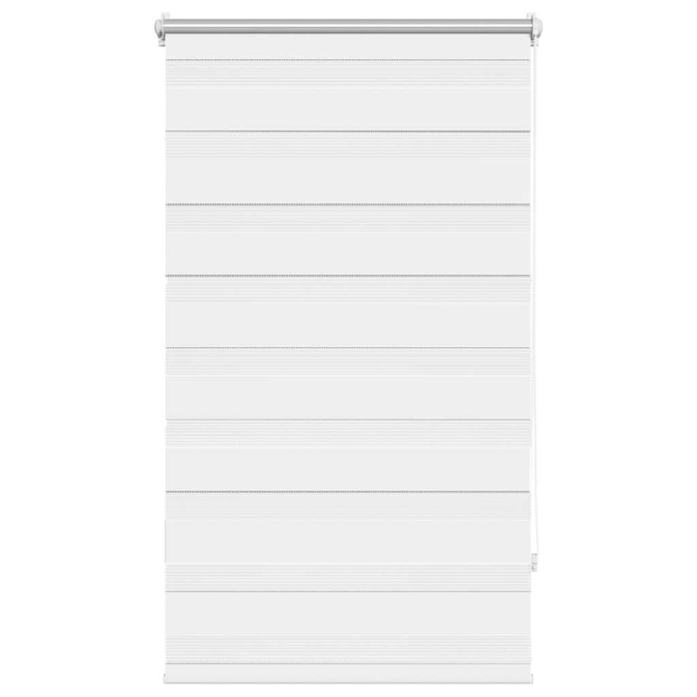 Jaluzea tip zebra, 70 x 120 cm, alb
