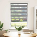 Jaluzea tip zebră, 70 x 120 cm, gri Jaluzea tip zebră, 70 x 120 cm, gri