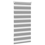 Jaluzea tip zebră, 80 x 150 cm, gri Jaluzea tip zebră, 80 x 150 cm, gri