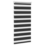Jaluzea tip zebră, 80 x 150 cm, negru Jaluzea tip zebră, 80 x 150 cm, negru