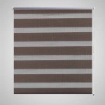 Jaluzea tip zebră, 80 x 175 cm, cafeniu Jaluzea tip zebră, 80 x 175 cm, cafeniu