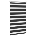 Jaluzea tip zebră, 90 x 150 cm, negru Jaluzea tip zebră, 90 x 150 cm, negru