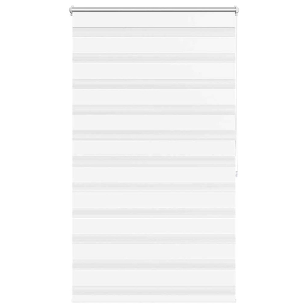 Jaluzea tip zebra, 100 x 175 cm, alb