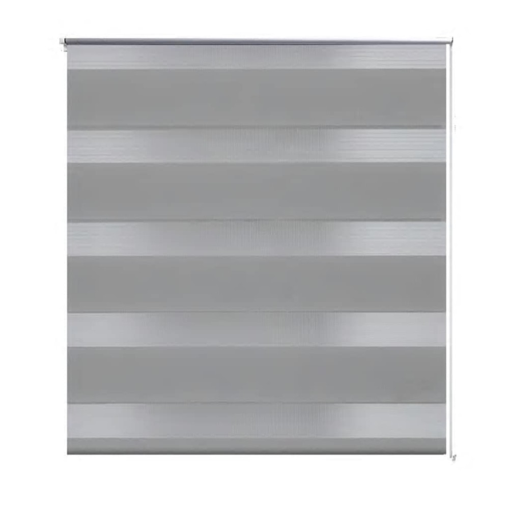 Jaluzea tip zebră, 100 x 175 cm, gri