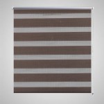 Jaluzea tip zebră, 100 x 175 cm, cafeniu Jaluzea tip zebră, 100 x 175 cm, cafeniu